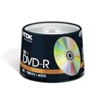 TDK DVD-R 4.7GB - Confezione da 50