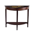 Hand Painted Console Table - Red