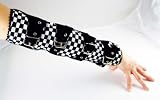 Picture Of Arm Band Check Black And White Pack Of 2