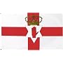 Ireland "Northern" Flag - 3 foot by 5 foot Polyester (NEW)
