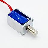 3V-12V DC 80mA-350mA Micro solenoid electromagnet push and pull dc Miniture electromagnet Mini Solenoid Electromagnet