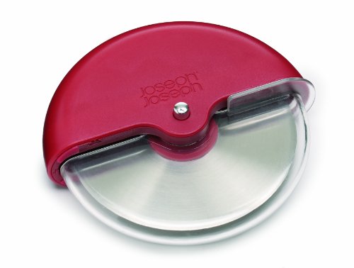 Joseph Joseph Scoot Pizza Wheel with Guard, Red