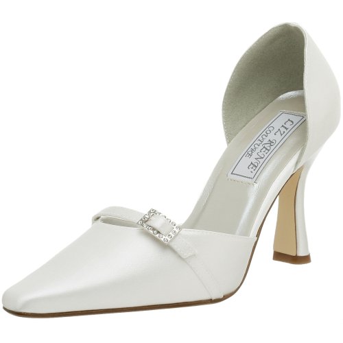 Liz Rene Couture Women's Bridal Shoe May Dyeable Pump