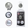 Team Golf 31747 New England Patriots Golf Ball Marker Hat Clip