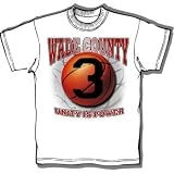 Wade County" White T-Shirt. Case Pack 24