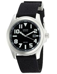 Citizen BM6400 00E Eco Drive Canvas Watch