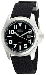 Citizen Men's BM6400-00E Eco-Drive Canvas Watch