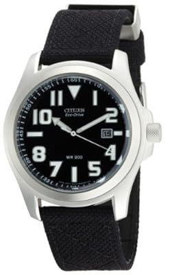Citizen BM6400-00E Citizen Eco-Drive Mens Canvas Watch BM6400-00E