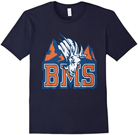 Men's BMS shirt - BLUE MOUNTAIN STATE Large Navy