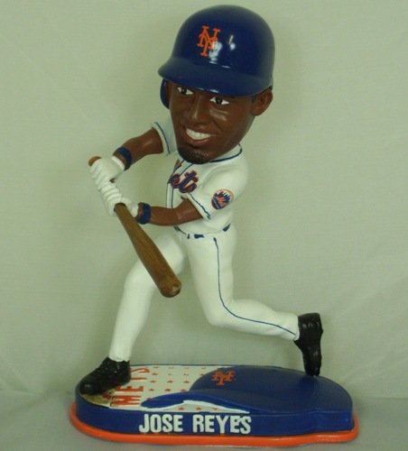 Jose Reyes New York Mets MLB Helmet Base Bobblehead