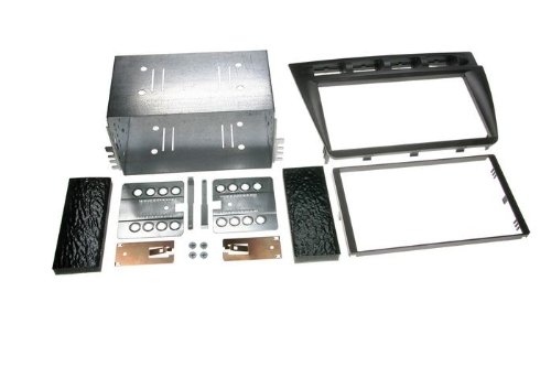 Doppel DIN Blende Komplett-Set Kia Picanto 2005> black