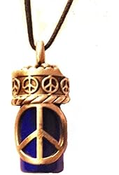 PEACE Aromatherapy - Memorial Keepsake Bottle on 36" Adjustable Cord
