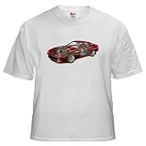 Cutout Toyota White T-Shirt by CafePress