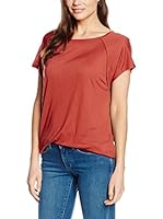 Cortefiel Camiseta Manga Corta (Teja)