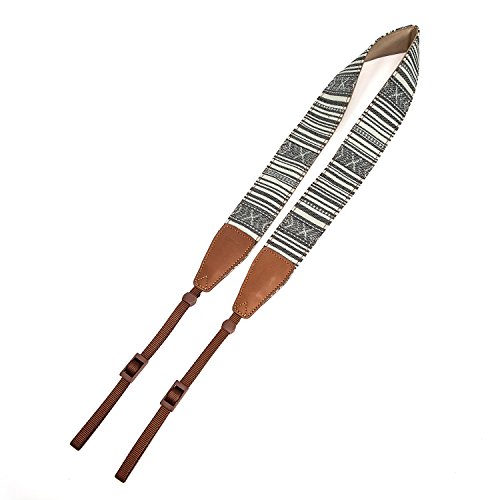 BestTrendy DSLR Camera Neck Strap - White