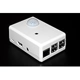 SPI-BOX Raspberry Pi 2 White Case with swith mounting points for PIR and Raspberry Pi camera module