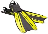 Aeris Mako Scuba Diving and Swim Fin Yellow Small / Medium (Size 7-10)