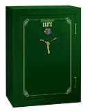 Stack-On Elite 48 Gun Security Safe, Electronic Lock, Matte Hunter Green