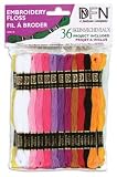 41P pG u2JL. SL160  Cotton Embroidery Floss Pack 8.7 Yards 36/Pkg   Pastel Colors