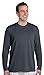 Gildan G424 4.5 oz. Performance Long-Sleeve T-Shirt - CHARCOAL - Large