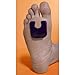 PerformanceFoot U Shaped Callus Cushion Pad - 1/8 inch Reusable Purple Gel