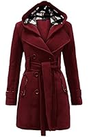 Noroze Womens Check Hood Coat