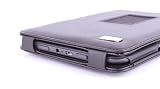 picture of Duragadget Genuine Leather Case & Cover With Stand for Kindle 3 - Black
