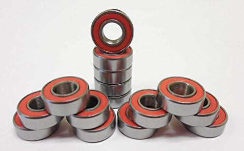 Extreme Hobbies Traxxas Slash Rustler Stampede 2wd Red Sealed Bearing Kit