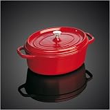 Staub Oval Cocotte in Red 33cm/6.9L 9-110-33-03