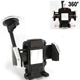 KMS - 360° ROTATABLE WINDSCREEN HOLDER FOR MP3 - MP4 - MOBILE PHONES - PDA