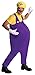 Super Mario Brothers Adult Wario Costume, Standard Color, Standard