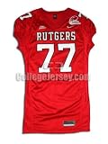 Insight.com Bowl Rutgers football jersey #77