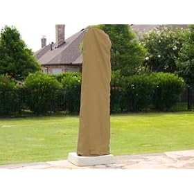 Cantilevered Umbrella Covers : 120 x 76 GreenPatio Umbrella Covers