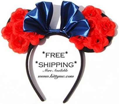 Floral Mickey Minnie Ears