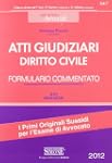 Atti giudiziari di diritto civile. Fo...