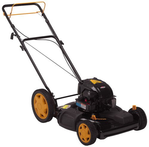 Poulan Pro 22-Inch Side Discharge/Mulch Front Drive Self Propelled Mower with 6 HP Briggs & Stratton Engine, High Rear Wheels and 5 Height Settings (Non-CARB Compliant) #PR600Y22SHP