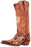 Tony Lama Women's Hearts 1021l Boot,Cognac/Natural,9.5 B US