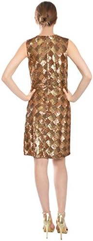 Naeem Khan Sensational Sequins Rhinestone Cocktail Dress