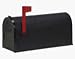 Outdoor Living : Plastic Mailbox, Black