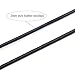 Besteel 2mm Mens Womens Leather Necklace Cord Rope Chain Stainless Steel Clasp 24 Inch