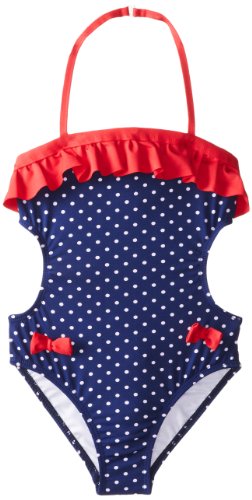 Jantzen Girls 7-16 Americana Bow One-Piece Swimsuit