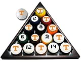 Pool Billiard Ball Set NCAA Team - Tennessee - NCAA Team