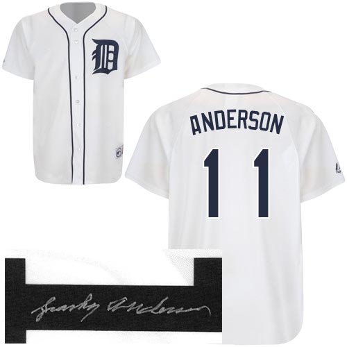 Sparky Anderson Autographed Detroit Tigers Jersey