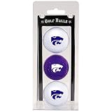 Kansas State Wildcats Pack of 3 Golf Balls from Team Golf