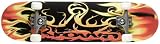 Krown Flame Rookie Complete Skateboard (8 x 31, Red)