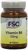 FSC 50mg Vitamin B6 - Pack of 60 Tablets