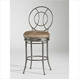 30" Swivel Memory Return Bar Stool with Round Back