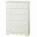 Vanilla 5 Drawer Chest