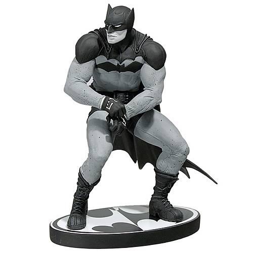 Batman Action Figure: BATMAN BLACK AND WHITE STATUE PAUL POPE-Batman Action Figure-Batman Action Figures-Batman Figures-Batman Figure-Batman Toys Figure-Batman