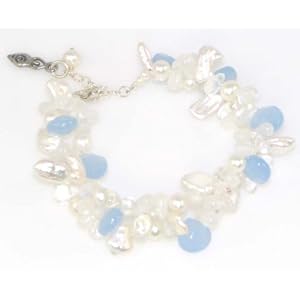 Blue Chalcedony Bracelet by